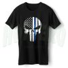 American Flag Punisher Skull Graphic T Shirt