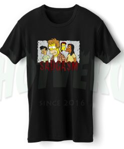 Bart Family Sadgasm Funny Urban T Shirt