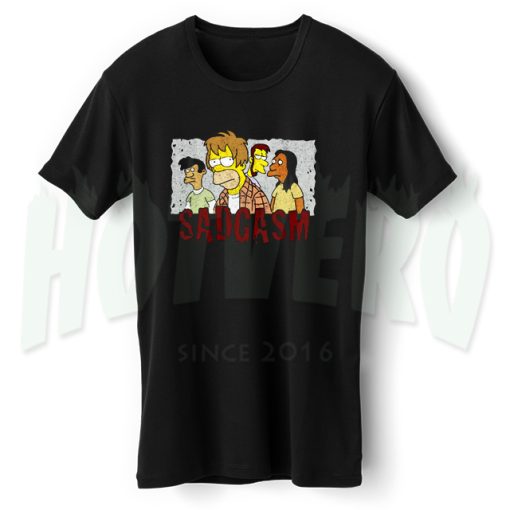 Bart Family Sadgasm Funny Urban T Shirt