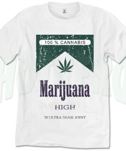 Cannabis T Shirt Marlboro Inspired Tee