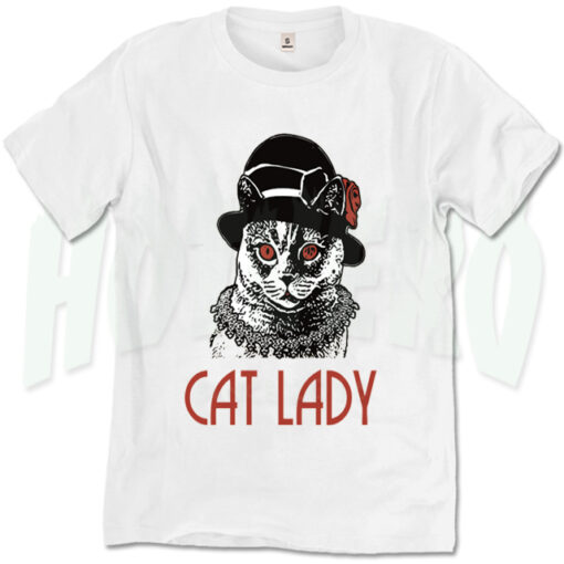 Cat Lady Funny Kitten T Shirt