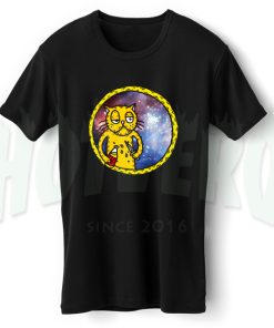 Cat Wasted Youth Crew T Shirt