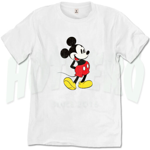 Classic Mickey Mouse T Shirt Design