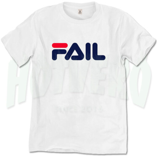 Fail Fila Symbol Inspired T Shirt