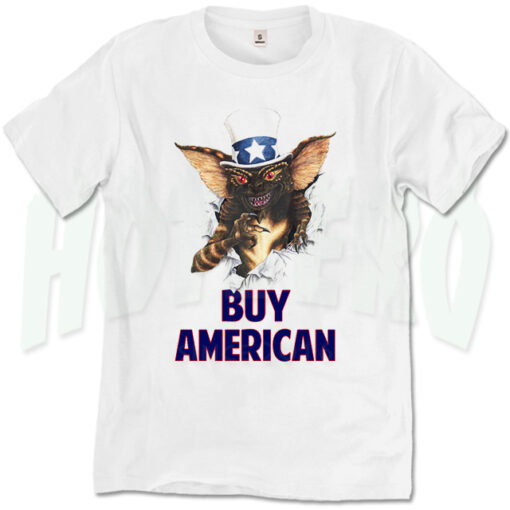 Gremlin Buy American Quote 80s Movie T Shirt