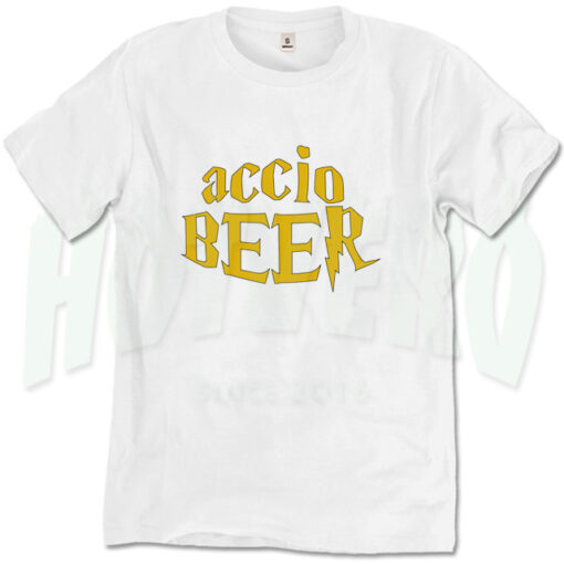 Harry Potter Spell Accio Beer T Shirt