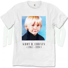 Kurt Cobain Child Nirvana T Shirt - HotVero