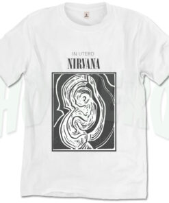 Nirvana In Utero Grunge Band T Shirt