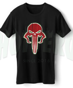 Skull Of Mandalorian Star Wars T Shirt