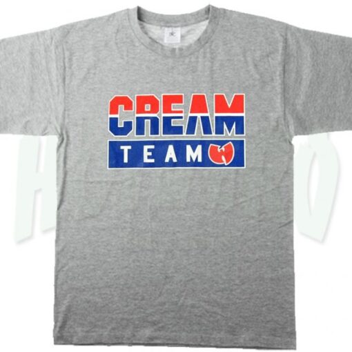 Cream Team Wu Tang Hip Hop T Shirt