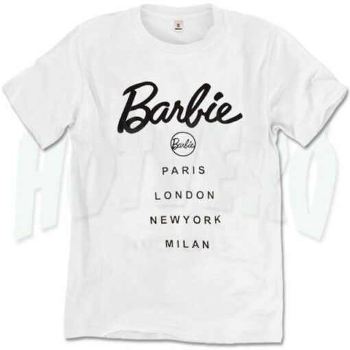 Cute Barbie Missguided T Shirt Urban Fashion Style