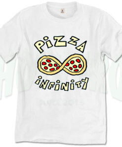 Cute Pizza Infinity Urban T Shirt Design