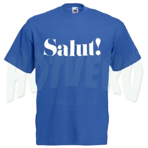 Cute Salut Slogan T Shirt