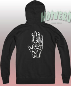 Palmistry Zodiac Left Hand Unisex Hoodie