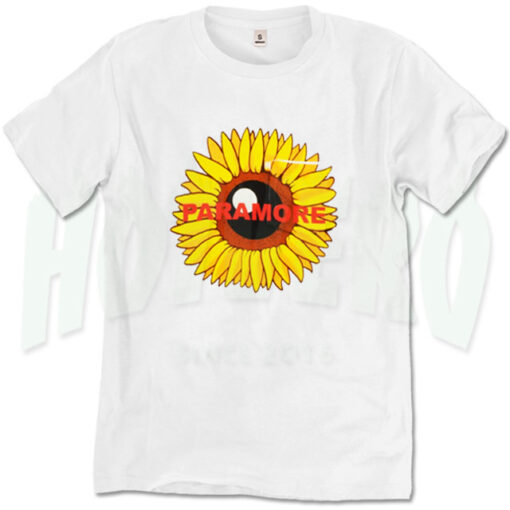 Paramore Sunflower T Shirt For Men And Women