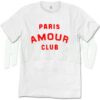 Paris Amour Club T Shirt Urban Fashion