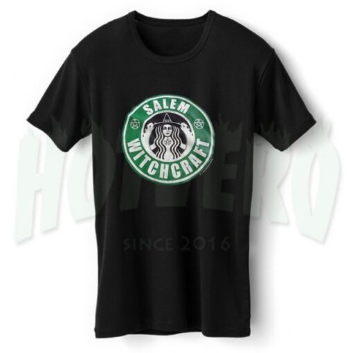 Salem Witch craft Funny Starbucks T Shirt