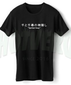 Spirited Away Anime T Shirt Studio Gibli Outfits