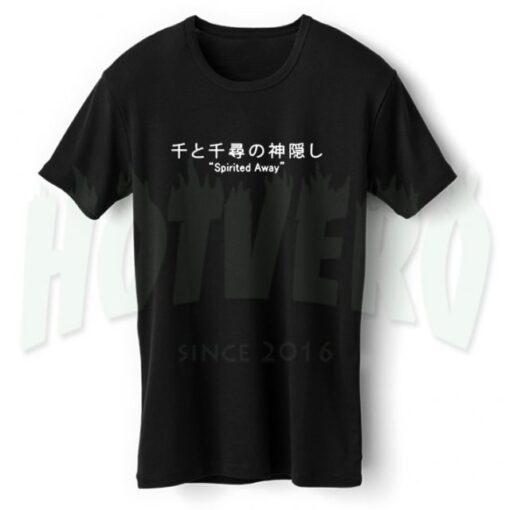 Spirited Away Anime T Shirt Studio Gibli Outfits