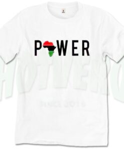 African Girl Power Cute T Shirt For Women