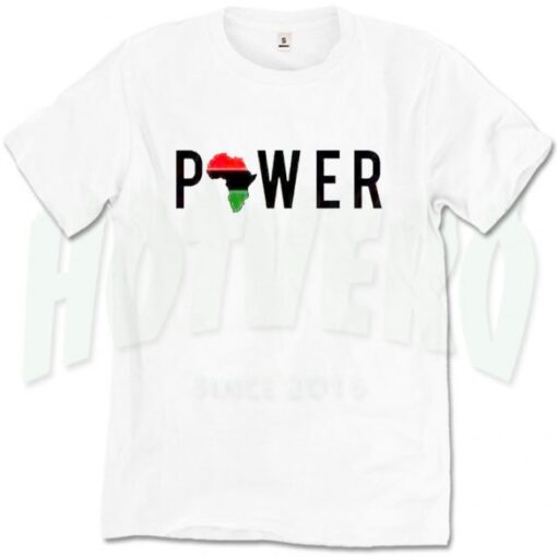 African Girl Power Cute T Shirt For Women