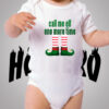 Call Me Elf One More Time Cute Baby Onesie