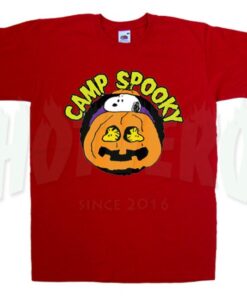 Camp Spooky Snoopy Halloween T Shirt