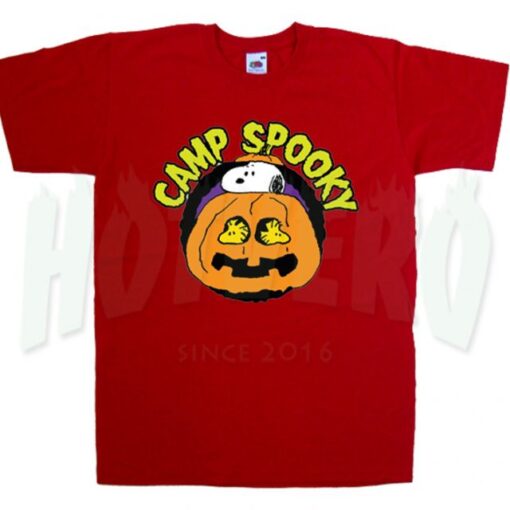 Camp Spooky Snoopy Halloween T Shirt