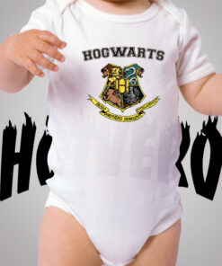 Harry Potter Hogwarts School Cute Baby Onesie