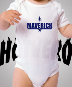 Vintage Maverick Goose Cute Baby Onesies