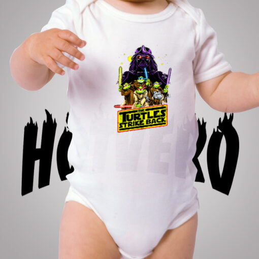 Ninja Turtles Star Wars Parody Cute Baby Onesies