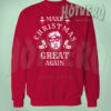 Make Christmas Great Again Trump Quote Ugly Sweater