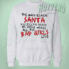 Santa Claus and Bad Girls Live Christmas Sweater