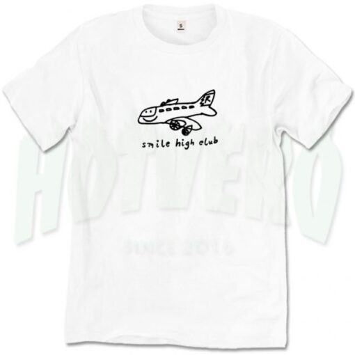 Cheap Smile High Club Vintage T Shirt