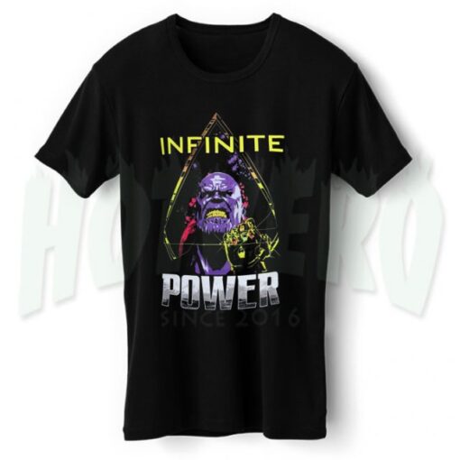 Infinite Power Avengers Infinity War T Shirt