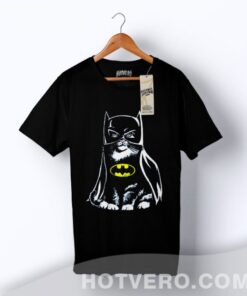 Bat Cat Batman Funny Parody T Shirt