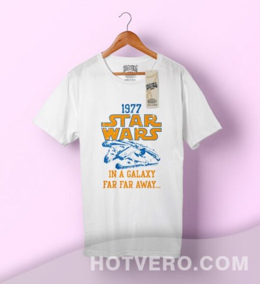 Star Wars 1977 Far Away Falcon Vintage T Shirt