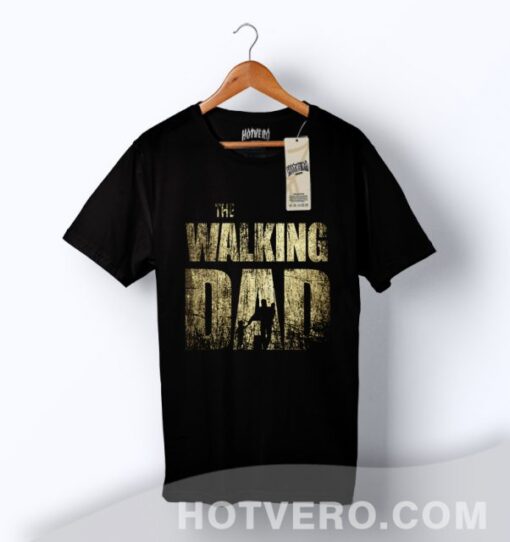 Cheap The Walking Dad Family T Shirt Father Gift