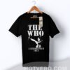 Cheap WHO Birtish Tour 1973 Classic Concert T Shirt