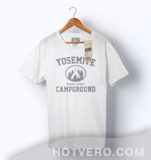 Cheap Yosemite Campground Wanona Council Camp T Shirt