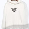 Fake People Showing Fake Love To Me Quote Hoodie