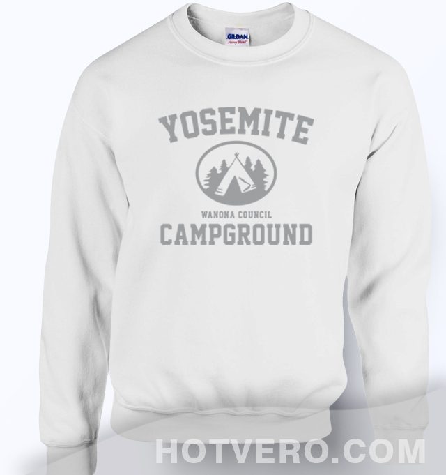 yosemite campground sweatshirt