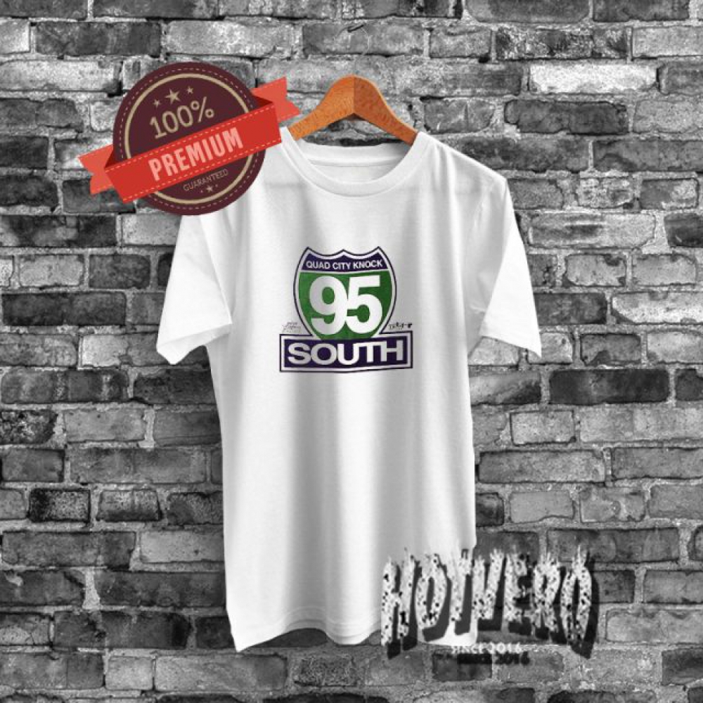 95 South Quad City Knock Vintage Hip Hop T Shirt - HotVero.com