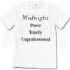 Asap Rocky Outfit Midnight Posse Tottaly Unprofessional T Shirt