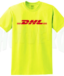 DHL Express Shipping Yellow Top T Shirt