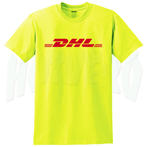 DHL Express Shipping Yellow Top T Shirt