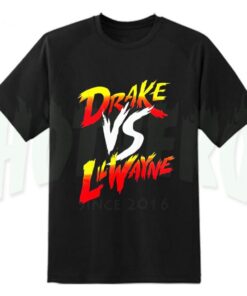 Drake Vs Lil Wayne Hip Hop Collabs T Shirt