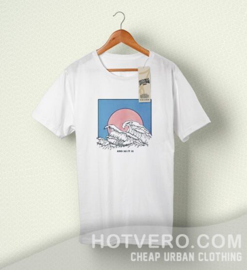 Japanese Wave And So It Is Summer T Shirt