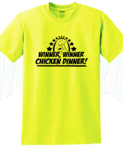 PUBG Winner Winner Chicken Dinner Gaming T Shirt