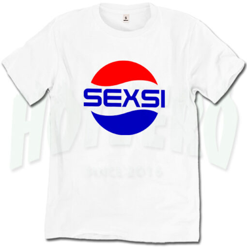 Sexsi Vintage Pepsi Cola Parody T Shirt